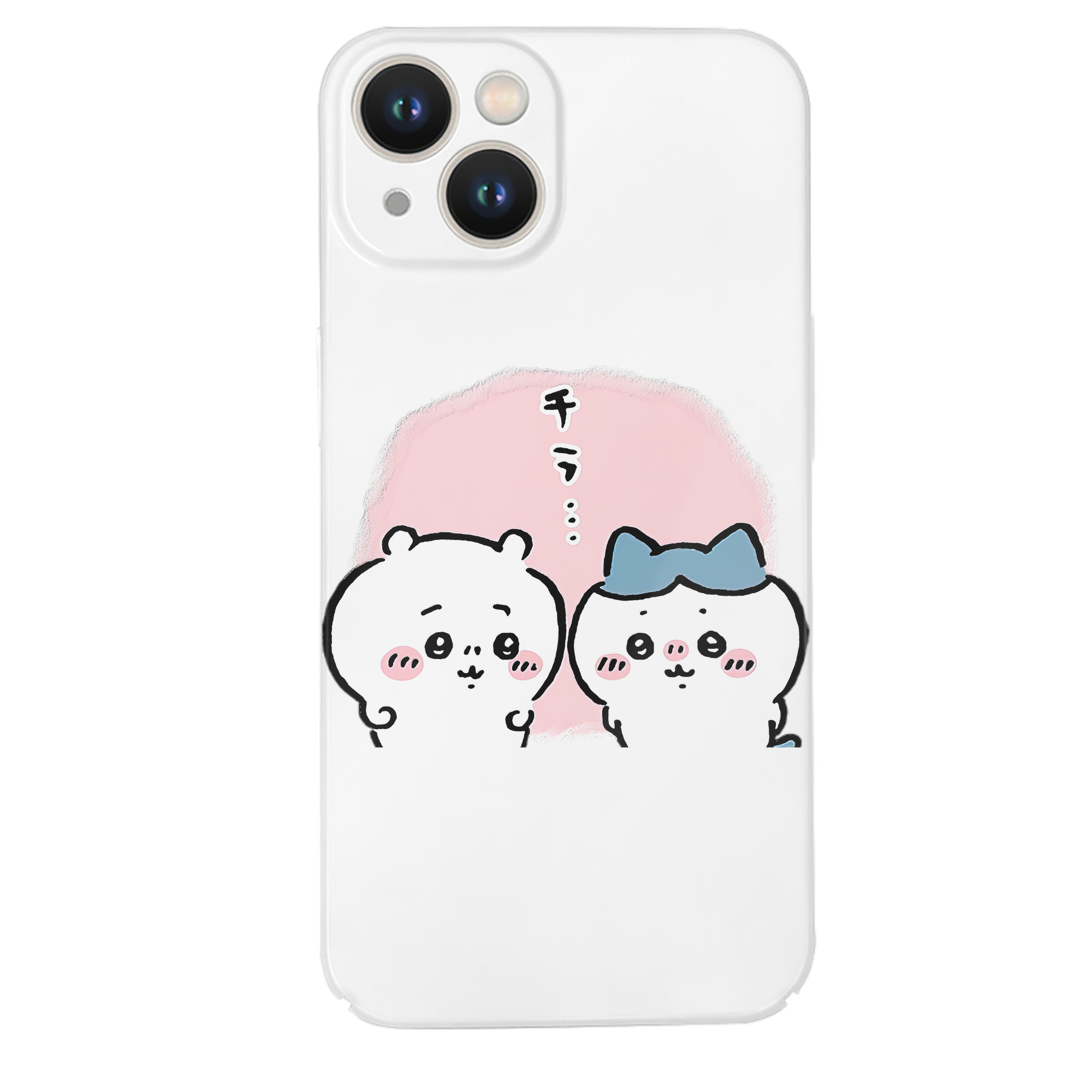 （画像用） ちいかわ ハチワレ Chii-kawa hachiware 【iPhone 14シリーズ対応】ハードケース